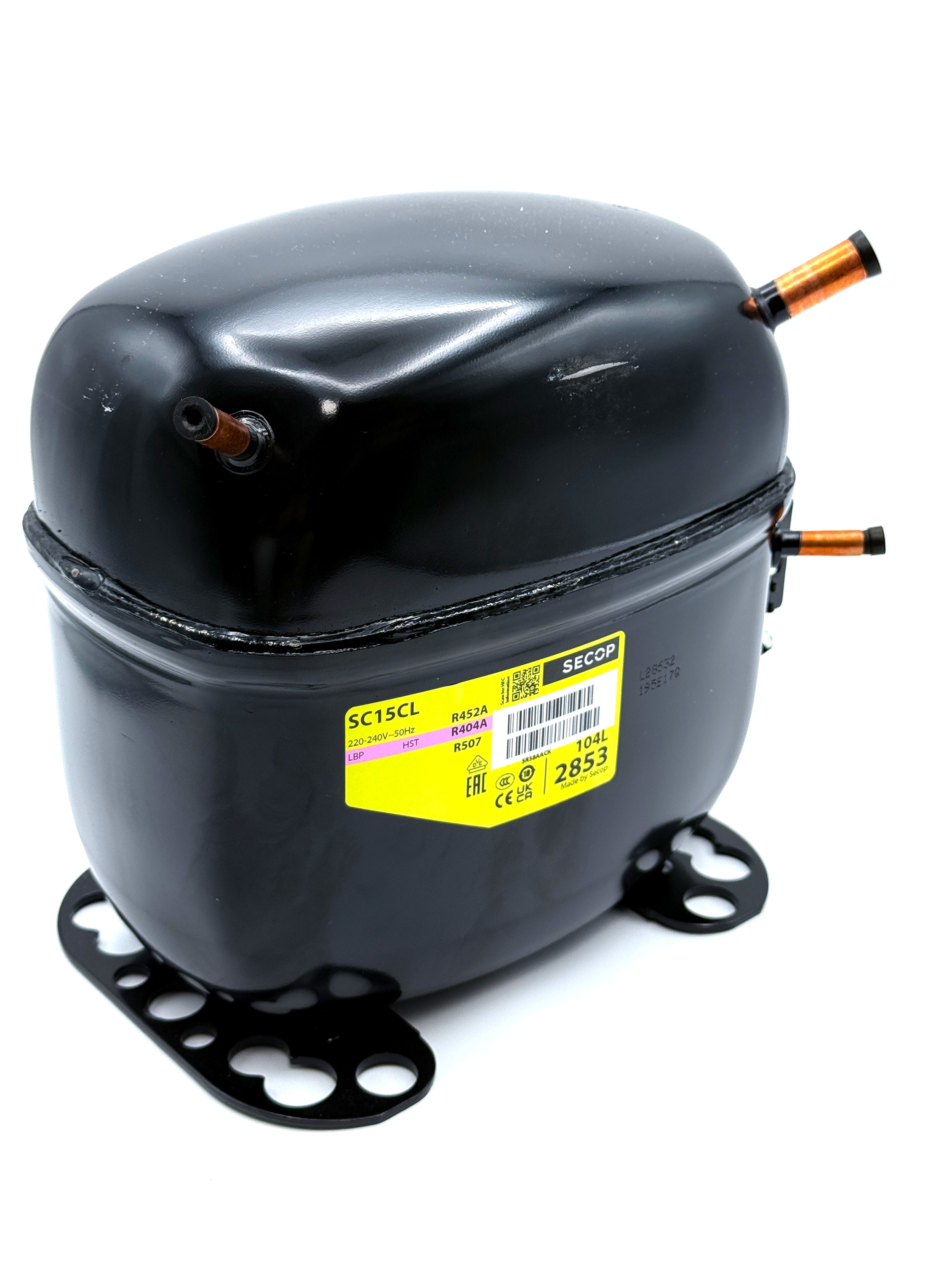 Компрессор SC 15 CL (R404, 698 Вт при -23.3С)