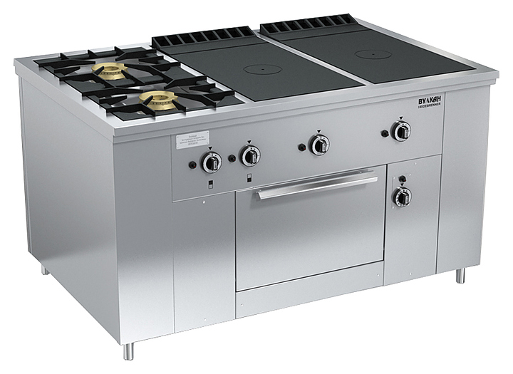 Плита газовая Вулкан ПРГ-IIА-6-2 ДШ Maxi (82341)