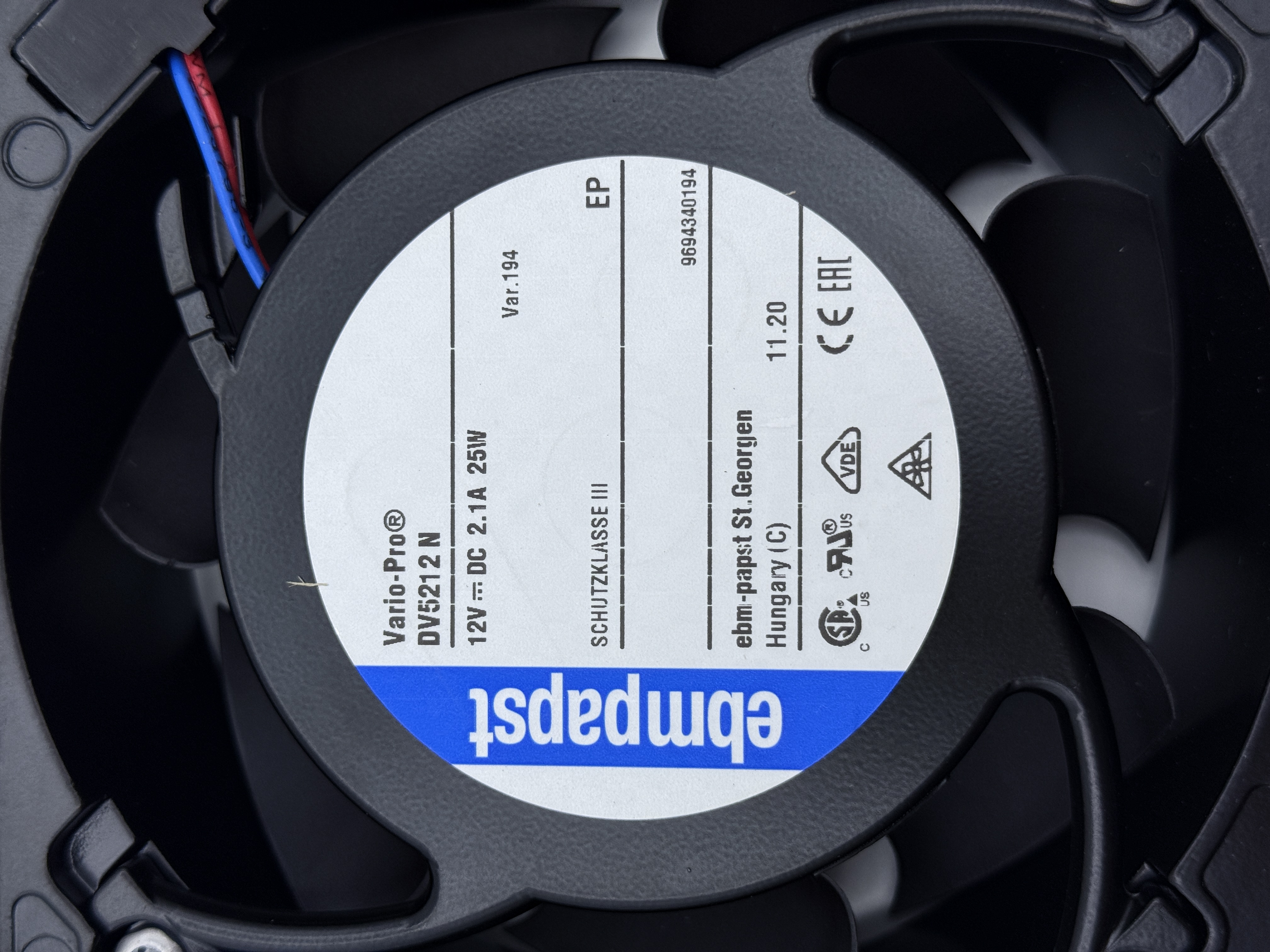 Вентилятор Rational 40.00.474P SCC линия