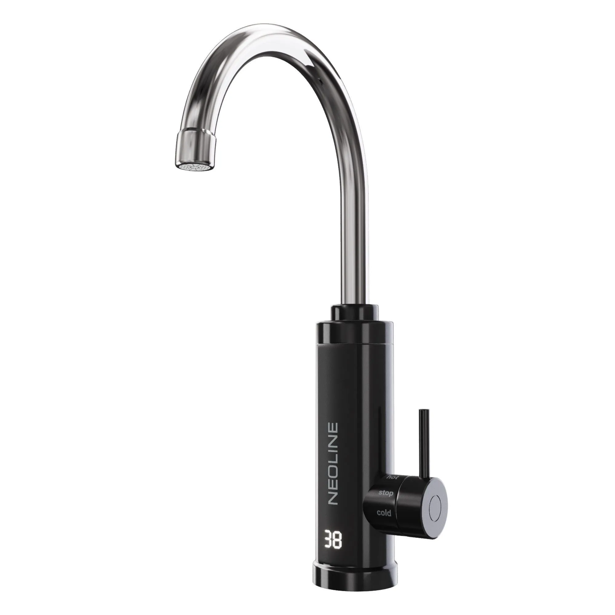 Водонагреватель проточный NEOLINE OneTap Black