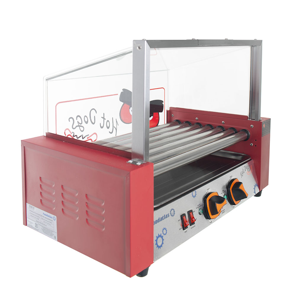 Аппарат для приготовления хот-догов Foodatlas WY-007 (гриль роликовый)