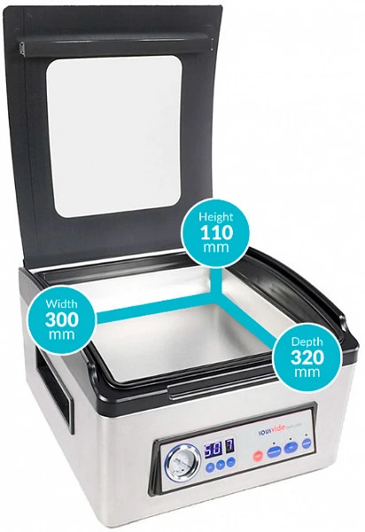 Машина вакуумной упаковки SousVideTools SVT-03002EU