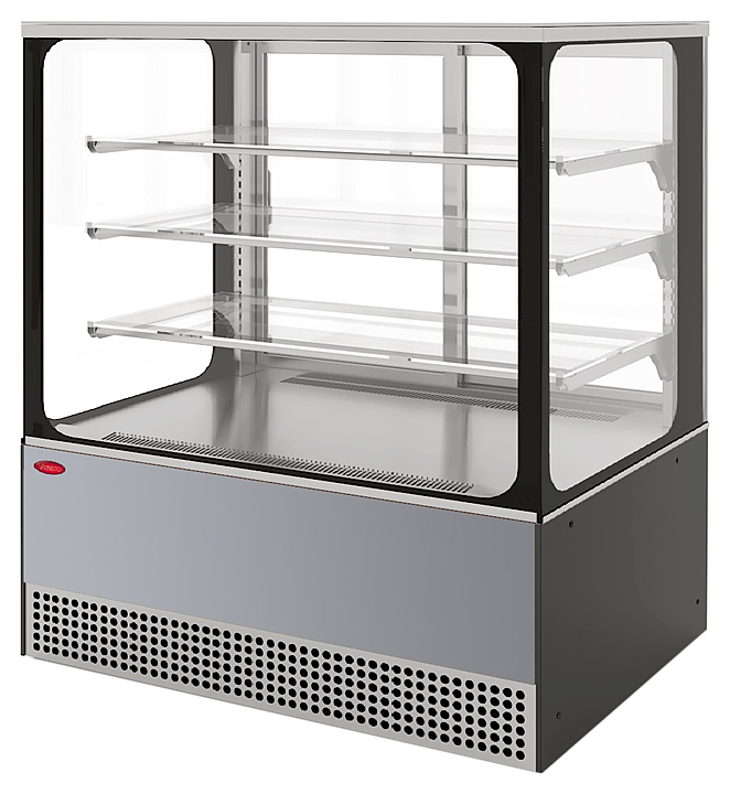Витрина кондитерская Марихолодмаш Veneto Cube VS-1,3 (нержавеющая сталь)