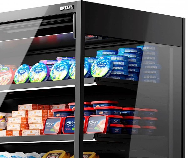 Холодильная горка гастрономическая Dazzl Vega 070 H195 SG Plug-in 100