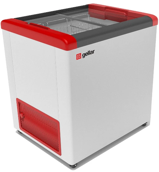 Морозильный ларь Gellar FG 250 C (FG 200C) красный