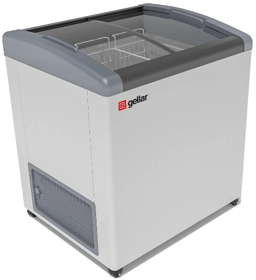 Морозильный ларь Gellar FG 250 E (FG 200E) серый