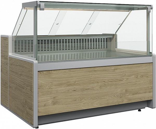 Морозильная витрина Полюс GC111 SL 1,25-1 (газлифт, без боковин) 1010