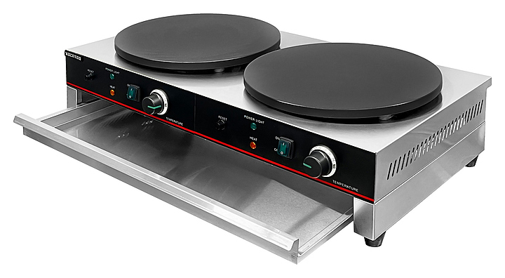 Блинница электрическая Kocateq JB 2P GL