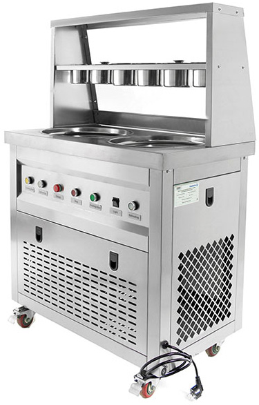 Фризер для жареного мороженого Foodatlas KCB-2Y (контейнеры) (световой короб)