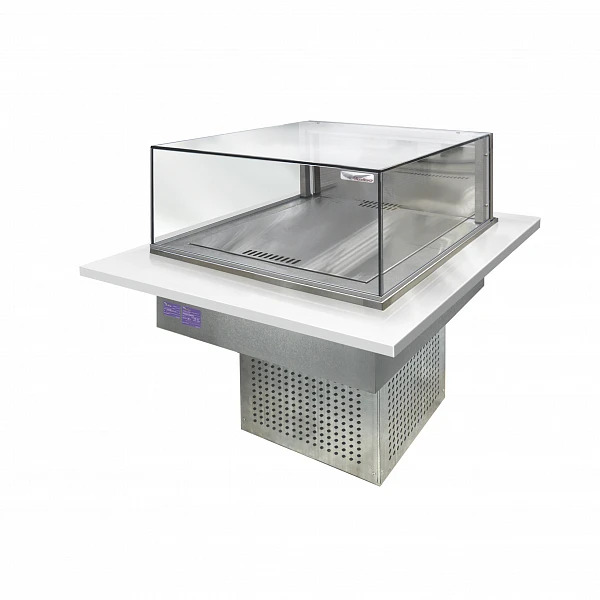 Витрина кондитерская Финист Glassier Slide GS-9/7/3 (холодильная, встраиваемая)