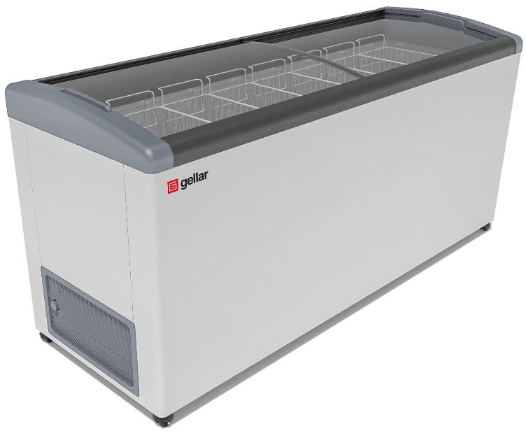 Морозильный ларь Gellar FG 700 E серый