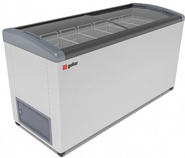 Морозильный ларь Gellar FG 675 E (FG 650 E) серый