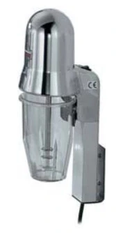 Миксер для коктейлей Sirman Sirio 1 P Chrome 120W (хром, пластиковый стакан) с креплением к стене