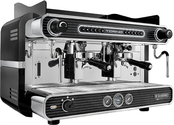 Рожковая кофемашина Sanremo Torino SED (автомат) 2 гр. черная