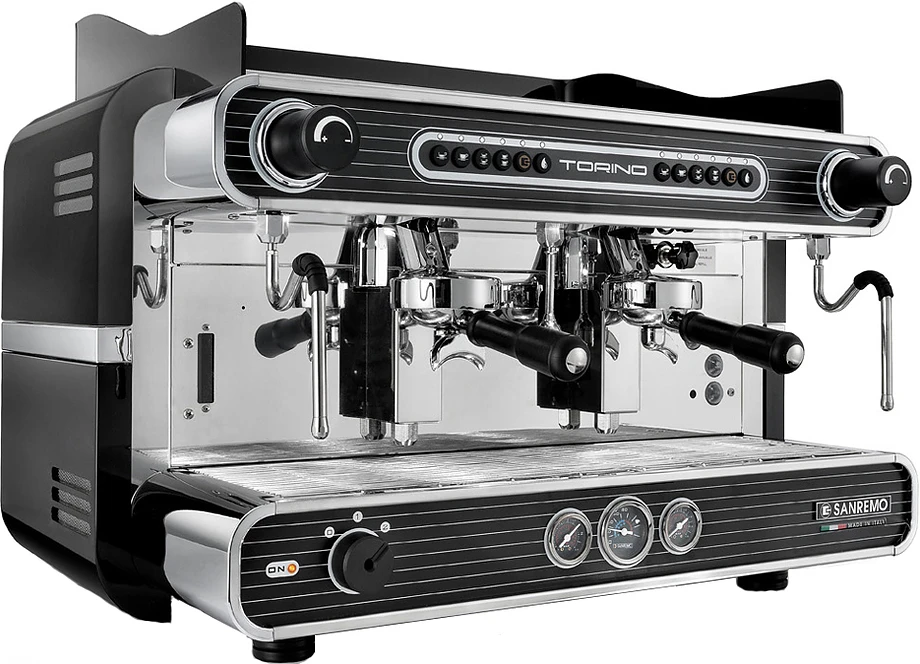 Рожковая кофемашина Sanremo Torino SED (автомат) 2 гр. черная