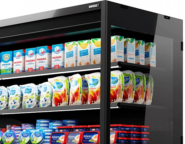 Холодильная горка гастрономическая Dazzl Vega 080 H210 Plug-in 250