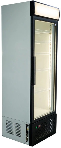 Шкаф холодильный Ангара 500 (Канапе) (стеклянная дверь) (0+7)