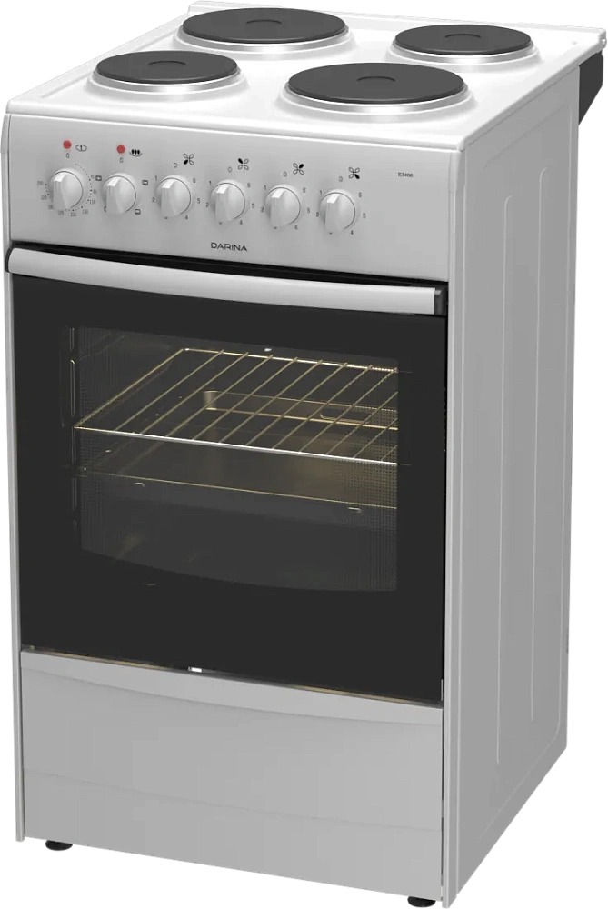 Плита электрическая DARINA E 3406 W белый
