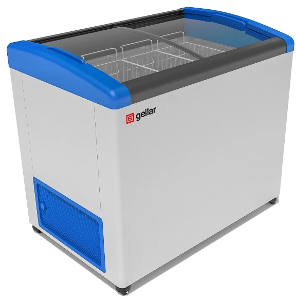 Морозильный ларь Gellar FG 350 E (FG 300 E) синий