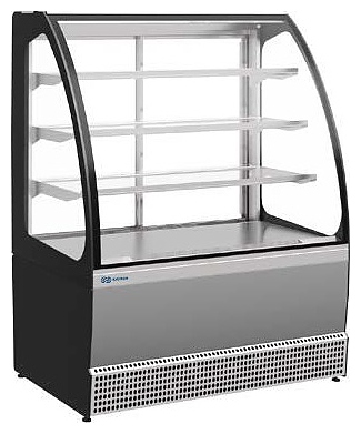 Витрина кондитерская Kayman KВК-950МН (серый матовый)