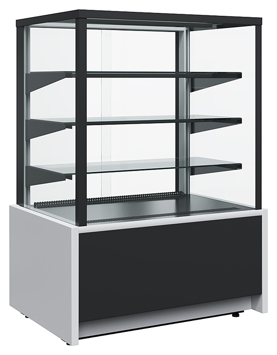 Витрина кондитерская Полюс KC70 VM 1,3-1 LIGHT (ВХСв - 1,3д Carboma Cube Техно)