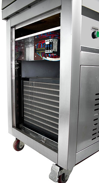 Фризер для жареного мороженого Foodatlas KCB-2F (световой короб)