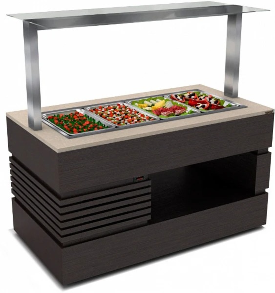 Буфет с охлаждаемой ванной Техно-ТТ БОВ-121/1286Д