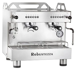 Рожковая кофемашина ROBUSTEZZA BZO2EMIXIL COMPACT (сталь) (высок груп) (экономайз) (подсвет) (мульти