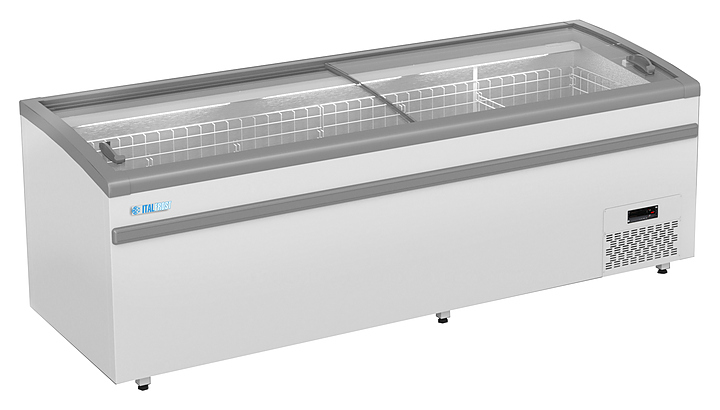 Ларь-бонета Italfrost ЛВН 2500 (ЛБ2 М 2500) PUSH СПR290 (верхний бампер)