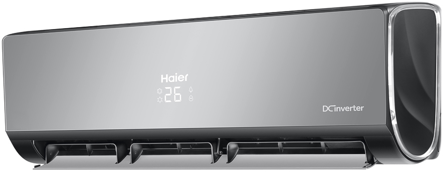 Кондиционер настенный инвертор. типа Haier Lightera AS12NS5ERA - Full Black - 1U12BS3ERA