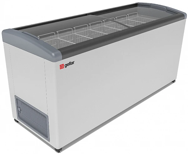 Морозильный ларь Gellar FG 775 E (FG 750 E) серый