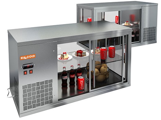 Витрина холодильная Hicold VRL T 1100 L (настольная)