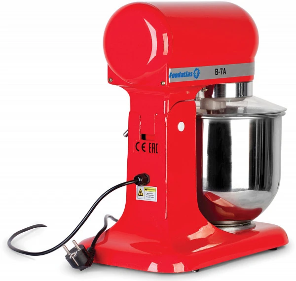 Планетарный миксер Foodatlas B-7A красный