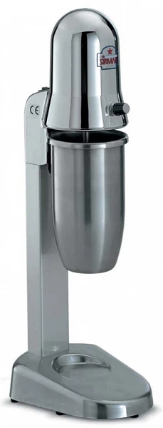 Миксер для коктейлей Sirman Sirio 1VV Chrome (хром, нержавеющий стакан) Frozen Coffee