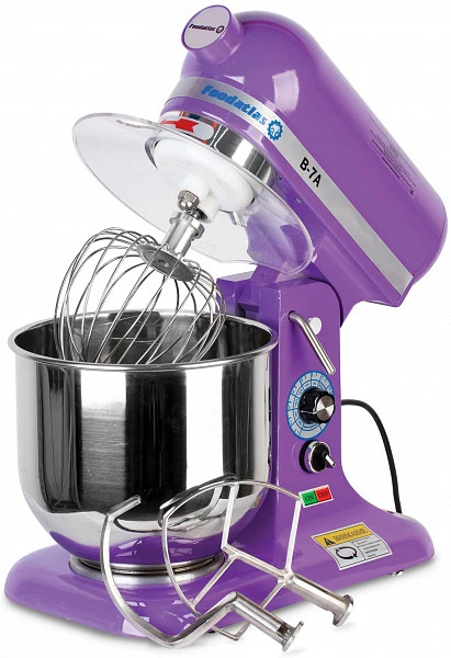 Планетарный миксер Foodatlas B-7A фиолетовый