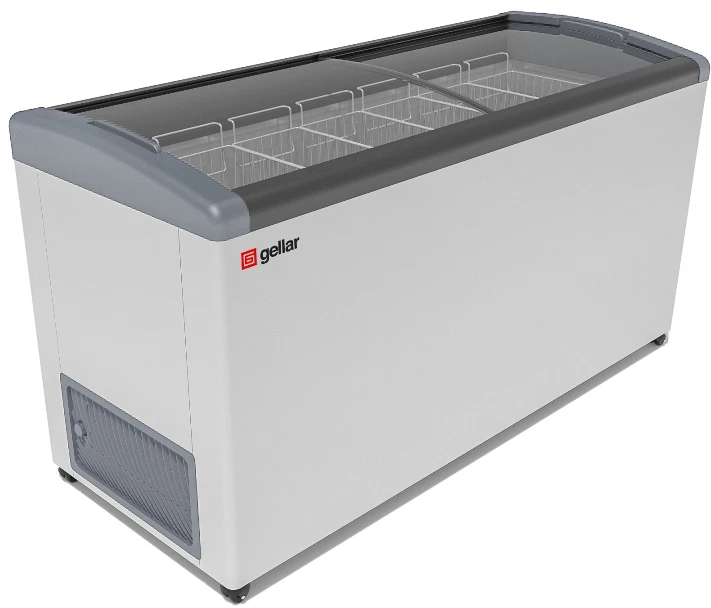 Морозильный ларь Gellar FG 600 E серый