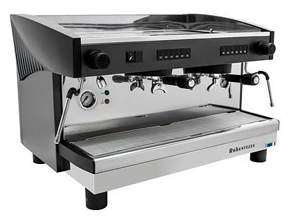 Рожковая кофемашина ROBUSTEZZA ST2E (черная) (высокая группа) (экономайзер) (мультифазная)