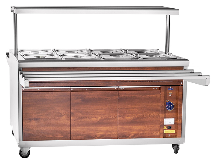 Мармит вторых блюд Abat Передвижная ЭМК-70ПМ-01 кашированный металл