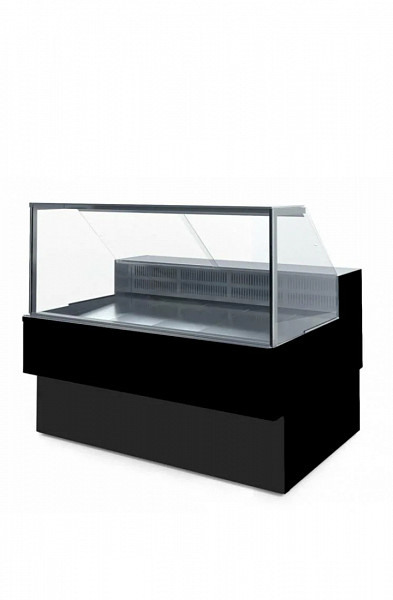 Морозильная витрина Марихолодмаш Таир Cube ВХН-1,2 (черные боковины)