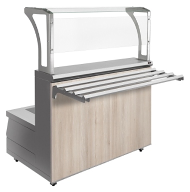 Мармит первых блюд 2-конфорочный индукционный Luxstahl МПИ-1200