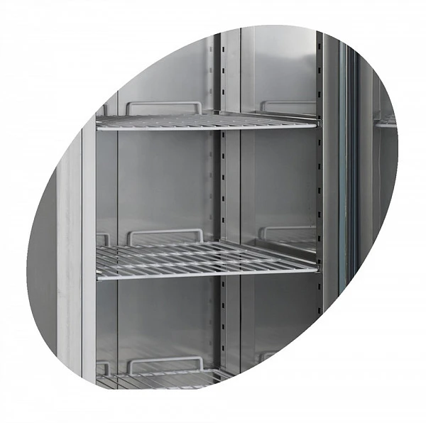 Холодильный шкаф Tefcold RK1420G GN2/1 нерж