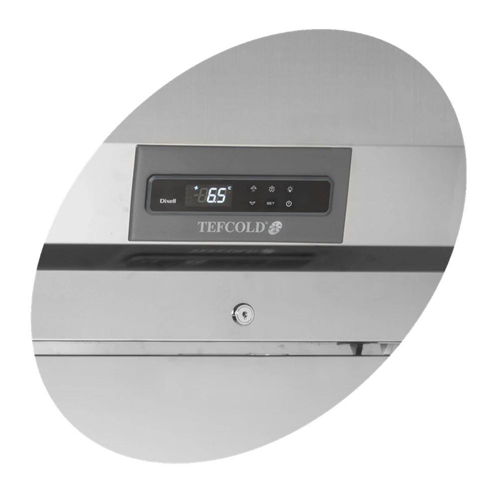 Холодильный шкаф Tefcold RK1420G GN2/1 нерж