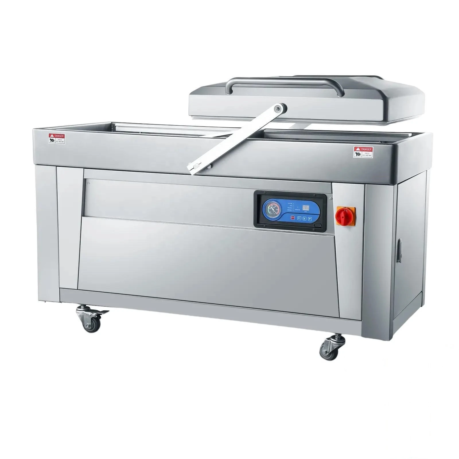 Машина вакуумной упаковки PackVac VM-500 напольный двухкамерный 4 планки с обрезкой