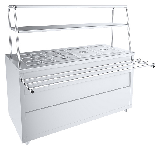 Мармит вторых блюд ПищТех Лира-Профи Эко МЭП-2Б/ЛПЭ-1500