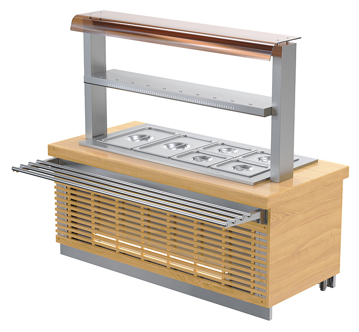 Мармит для 1-х блюд Atesy Регата М1.2-1370-02 2-х конф.