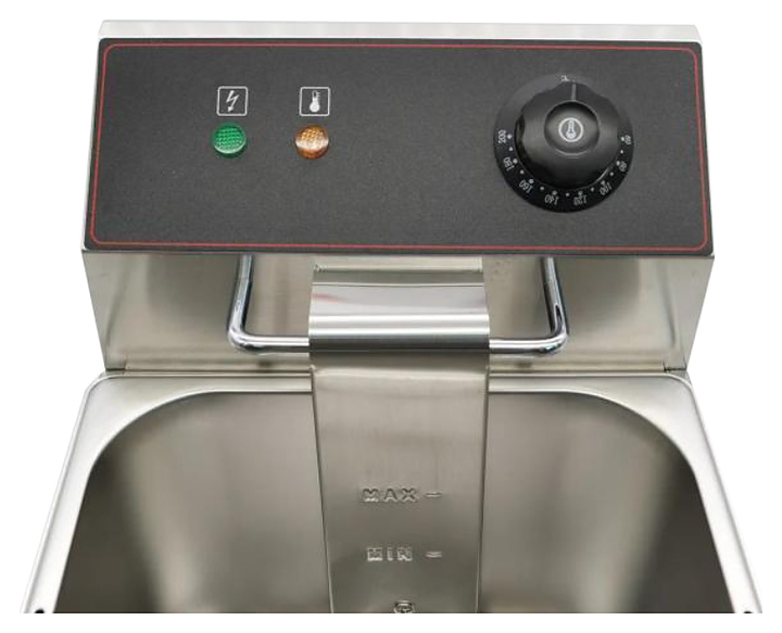 Фритюрница AIRHOT EF10T (с краном)