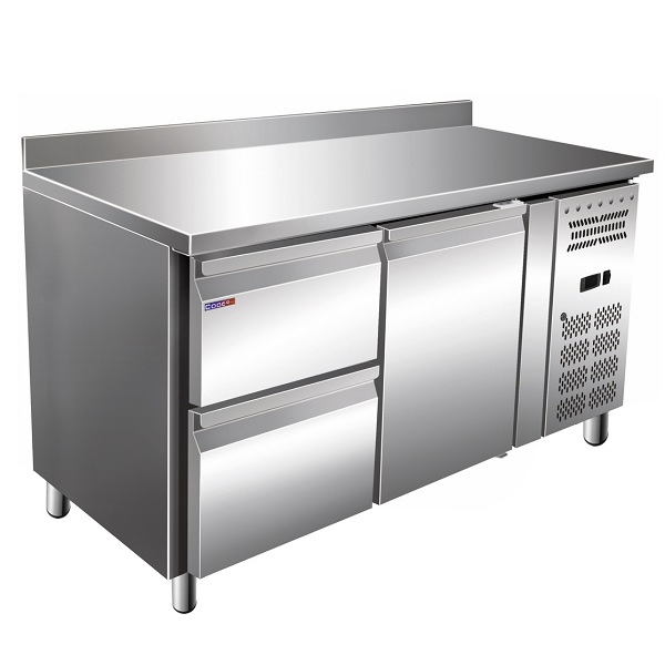 Стол холодильный Cooleq GN2220TN (бортик) (2 ящика+1 дверь)