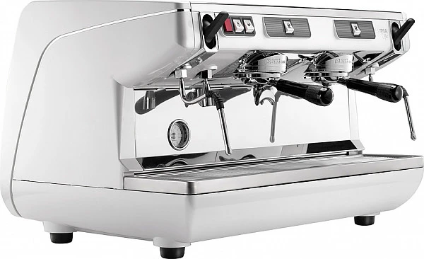 Рожковая кофемашина Nuova Simonelli Appia Life 2Gr S (220V) (белая) (экономайзер) (высокие группы)