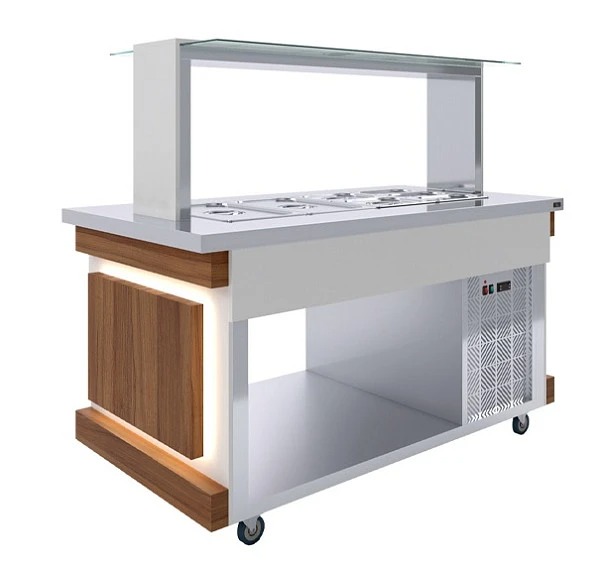 Салат-бар холодильный Luxstahl СБ-1500 Premium