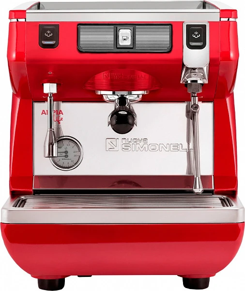 Рожковая кофемашина Nuova Simonelli Appia Life 1Gr S (220V) (красная) (167515)